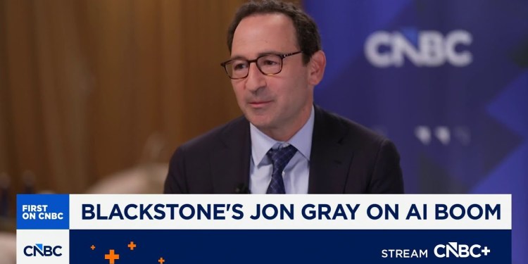 Blackstone president Jon Gray discusses new partnership with Anthropic Blackstone president Jon Gray discusses new partnership with Anthropic
