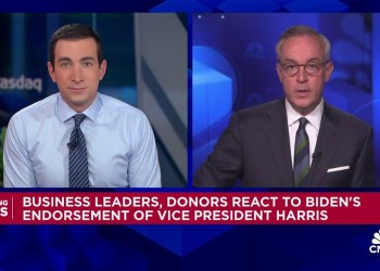 Business leaders, donors react to President Biden’s endorsement of Vice President Kamala Harris Business leaders, donors react to President Biden’s endorsement of Vice President Kamala Harris