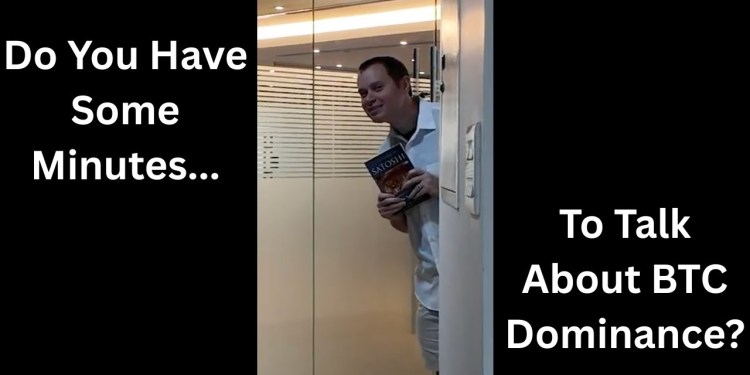 Ben Goes to Coin Bureau’s Office Again…To Talk About Bitcoin Dominance Ben Goes to Coin Bureau’s Office Again…To Talk About Bitcoin Dominance
