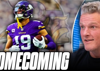 Adam Thielen Traded From Panthers Back To Minnesota Vikings?! | Pat McAfee Show Adam Thielen Traded From Panthers Back To Minnesota Vikings?! | Pat McAfee Show