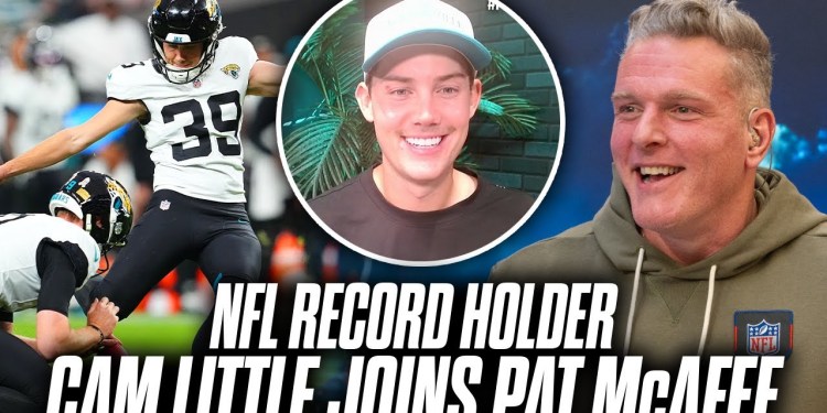 NFL Record Holder Cam Little Joins Pat McAfee After 68 Yard Field Goal NFL Record Holder Cam Little Joins Pat McAfee After 68 Yard Field Goal