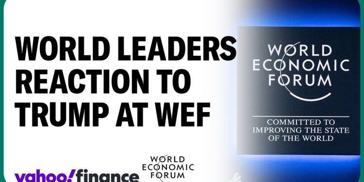 Leaders react to Trump 2.0 at World Economic Forum in Davos Leaders react to Trump 2.0 at World Economic Forum in Davos