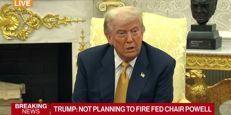 Trump Says Firing Fed Chair Powell Is ‘Highly Unlikely’ Trump Says Firing Fed Chair Powell Is ‘Highly Unlikely’