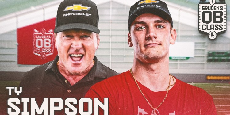 Alabama QB Ty Simpson | Gruden’s QB Class Alabama QB Ty Simpson | Gruden’s QB Class