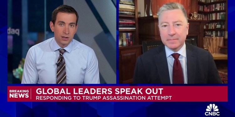 Trump shooting showed the strength of American institutions despite the incident, says Kurt Volker Trump shooting showed the strength of American institutions despite the incident, says Kurt Volker