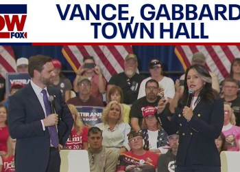 JD Vance, Tulsi Gabbard hold town hall in Pennsylvania | LiveNOW from FOX JD Vance, Tulsi Gabbard hold town hall in Pennsylvania | LiveNOW from FOX