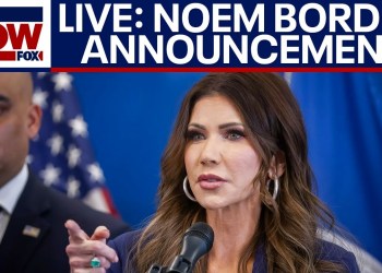 LIVE: Noem makes MAJOR border announcement LIVE: Noem makes MAJOR border announcement