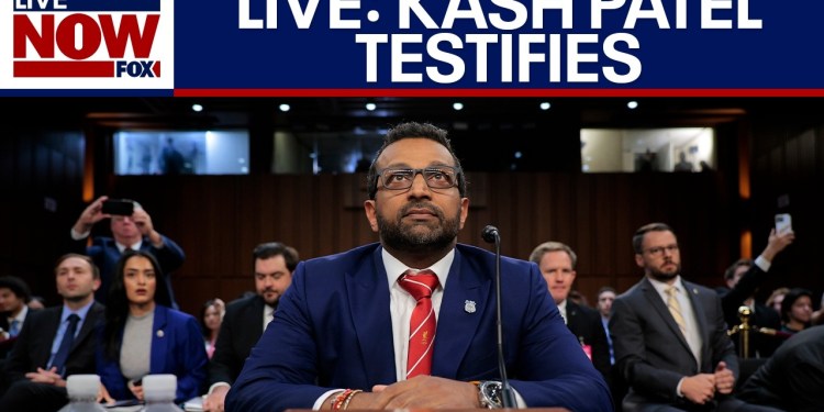 LIVE: FBI Director Kash Patel faces Senate grilling LIVE: FBI Director Kash Patel faces Senate grilling