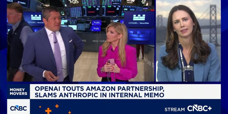 OpenAI memo criticizes Anthropic OpenAI memo criticizes Anthropic