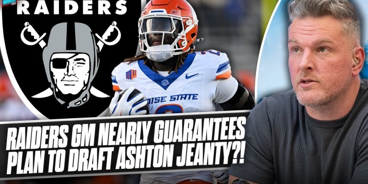 Raiders GM Nearly Guarantees They’re Drafting Ashton Jeanty In Hilarious Story? | Pat McAfee Show Raiders GM Nearly Guarantees They’re Drafting Ashton Jeanty In Hilarious Story? | Pat McAfee Show