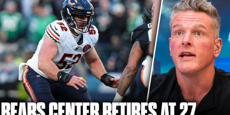 Bears Center Drew Dalman Shockingly Retires From NFL At 27 Years Old | Pat McAfee Show Bears Center Drew Dalman Shockingly Retires From NFL At 27 Years Old | Pat McAfee Show