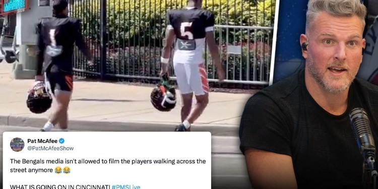 Bengals Are PISSED People Made Fun Of Them For This… | Pat McAfee Show Bengals Are PISSED People Made Fun Of Them For This… | Pat McAfee Show