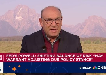 Fed Chair Powell: Shifting balance of risk ‘may warrant adjusting our policy stance’ Fed Chair Powell: Shifting balance of risk ‘may warrant adjusting our policy stance’