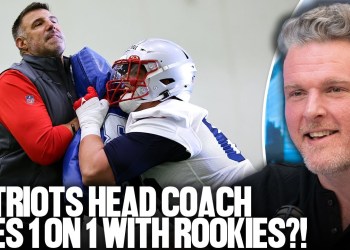 Patriots HC Vrabel Wearing Pads, Running Drills With Rookies At Camp Is AWESOME | Pat McAfee Show Patriots HC Vrabel Wearing Pads, Running Drills With Rookies At Camp Is AWESOME | Pat McAfee Show