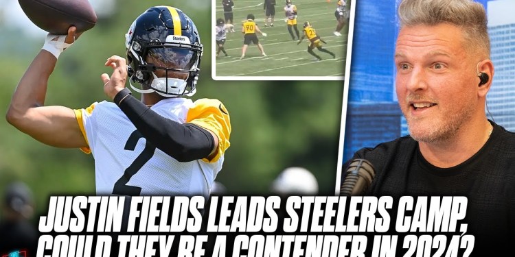 Justin Fields Cooking At Camp, Steelers Look Dangerous Heading Into Season | Pat McAfee Show Justin Fields Cooking At Camp, Steelers Look Dangerous Heading Into Season | Pat McAfee Show