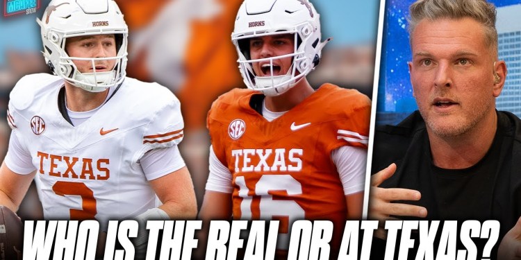 People Are Saying There Is No QB Controversy At Texas… | Pat McAfee Reacts People Are Saying There Is No QB Controversy At Texas… | Pat McAfee Reacts
