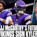 Kyler Murray Signs 1 Year, .3 Million Deal With Vikings, Replacing JJ McCarthy? | Pat McAfee Show Kyler Murray Signs 1 Year, .3 Million Deal With Vikings, Replacing JJ McCarthy? | Pat McAfee Show
