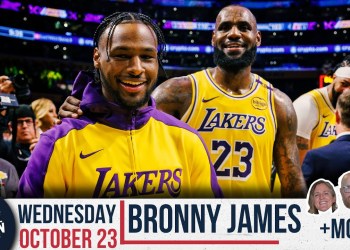 Bronny James’s NBA Debut With His Dad – Barstool Rundown – October 23rd, 2024 Bronny James’s NBA Debut With His Dad – Barstool Rundown – October 23rd, 2024