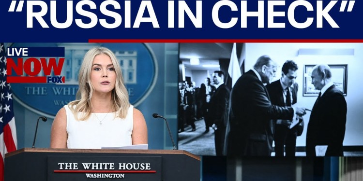 Karoline Leavitt holds first briefing amid Putin-Zelenskyy meetings “No boots on the ground” Karoline Leavitt holds first briefing amid Putin-Zelenskyy meetings “No boots on the ground”