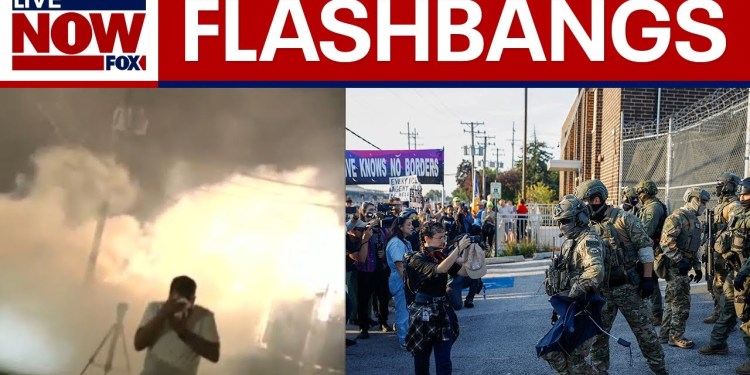 Protesters clash with ICE agents outside processing facility in Chicago suburb Protesters clash with ICE agents outside processing facility in Chicago suburb