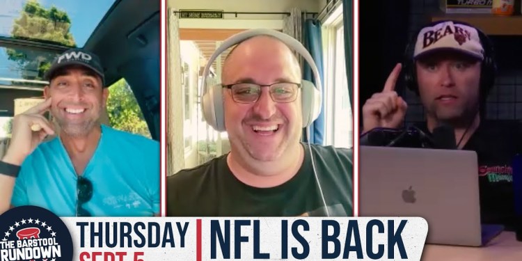 NFL Football Is Back – Barstool Rundown – September 5th, 2024 NFL Football Is Back – Barstool Rundown – September 5th, 2024