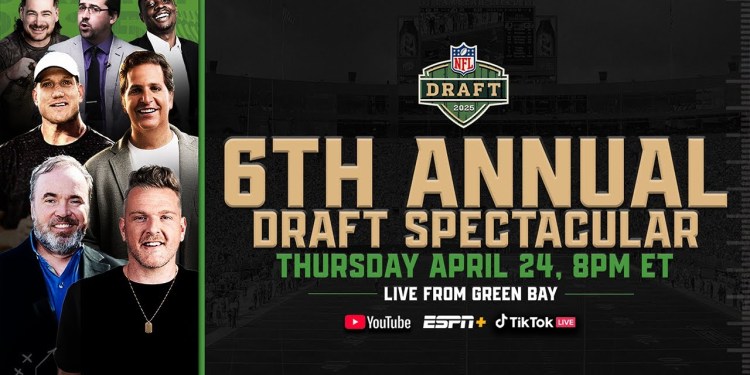 Pat McAfee’s 2025 Draft Spectacular with Mike McCarthy | April 24th, 2025 Pat McAfee’s 2025 Draft Spectacular with Mike McCarthy | April 24th, 2025