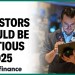 Investors should approach 2025 with caution Investors should approach 2025 with caution
