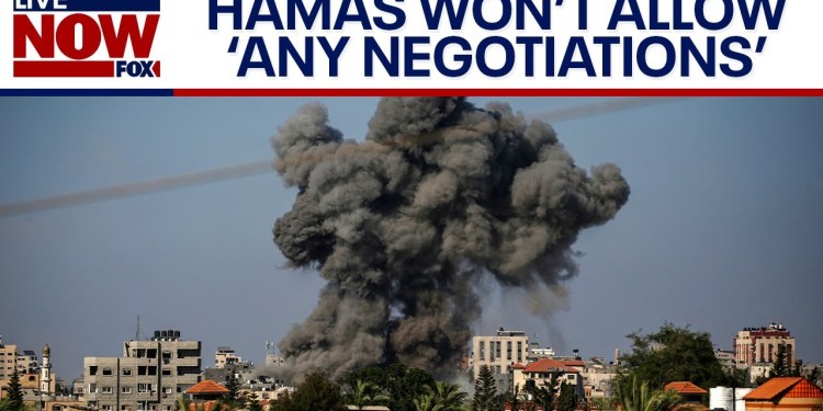Israel war: Hamas won’t take part in Gaza ceasefire, hostage deal talks | LiveNOW from FOX Israel war: Hamas won’t take part in Gaza ceasefire, hostage deal talks | LiveNOW from FOX