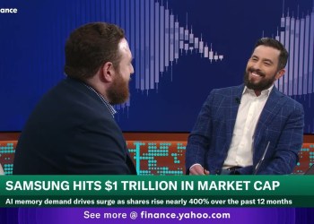 Samsung market cap crosses trillion amid memory chip rally Samsung market cap crosses trillion amid memory chip rally