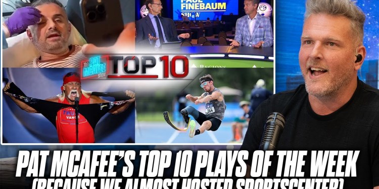 Pat McAfee’s Top 10 Plays Of The Week (Because We Almost Had To Fill In For SportsCenter On ESPN) Pat McAfee’s Top 10 Plays Of The Week (Because We Almost Had To Fill In For SportsCenter On ESPN)