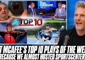 Pat McAfee’s Top 10 Plays Of The Week (Because We Almost Had To Fill In For SportsCenter On ESPN) Pat McAfee’s Top 10 Plays Of The Week (Because We Almost Had To Fill In For SportsCenter On ESPN)