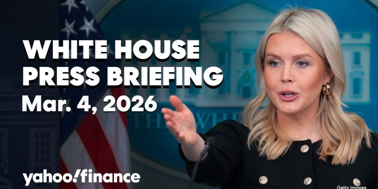 White House press secretary Karoline Leavitt holds a briefing White House press secretary Karoline Leavitt holds a briefing