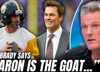 Tom Brady Says Aaron Rodgers Is The GOAT Ball Thrower In NFL History?! | Pat McAfee Show Tom Brady Says Aaron Rodgers Is The GOAT Ball Thrower In NFL History?! | Pat McAfee Show