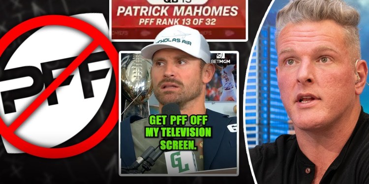 “PFF Rankings Have No Place In The NFL Broadcast!” | Pat McAfee Show “PFF Rankings Have No Place In The NFL Broadcast!” | Pat McAfee Show