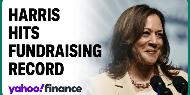 Kamala Harris posts huge fundraising haul Kamala Harris posts huge fundraising haul