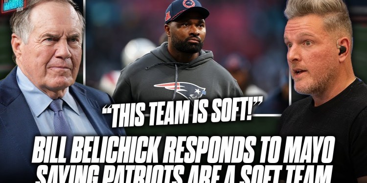 Bill Belichick Reacts To HC Mayo Calling Patriots “A Soft Football Team” | Pat McAfee Show Bill Belichick Reacts To HC Mayo Calling Patriots “A Soft Football Team” | Pat McAfee Show