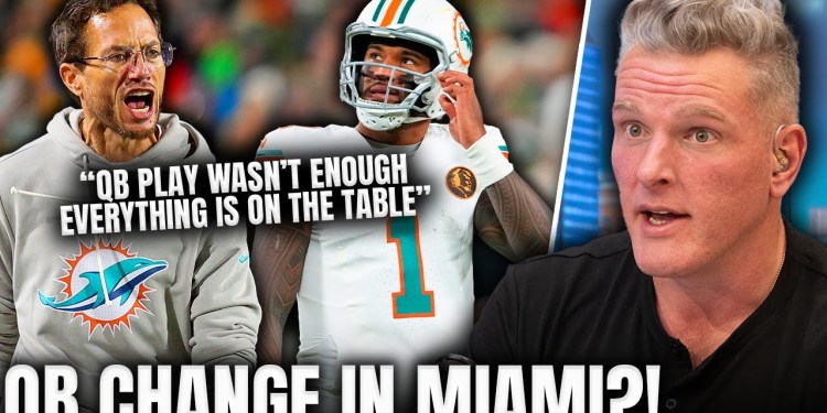 Dolphins Done With Tua? “QB Play Wasn’t Good Enough, Everything Is On The Table” | Pat McAfee Show Dolphins Done With Tua? “QB Play Wasn’t Good Enough, Everything Is On The Table” | Pat McAfee Show