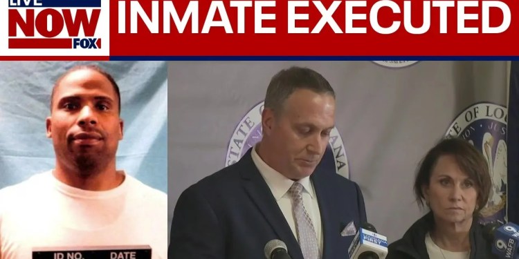 Louisiana carries out state’s first execution by nitrogen hypoxia | LiveNOW from FOX Louisiana carries out state’s first execution by nitrogen hypoxia | LiveNOW from FOX