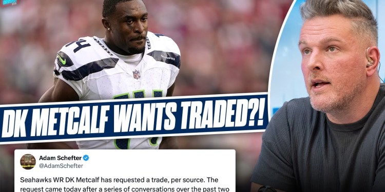 DK Metcalf Request Trade From Seahawks Same Day Tyler Lockett Is Released… | Pat McAfee Show DK Metcalf Request Trade From Seahawks Same Day Tyler Lockett Is Released… | Pat McAfee Show