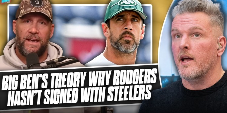 Ben Roethlisberger Has Theory Why Aaron Rodgers Hasn’t Signed With Steelers… | Pat McAfee Show Ben Roethlisberger Has Theory Why Aaron Rodgers Hasn’t Signed With Steelers… | Pat McAfee Show
