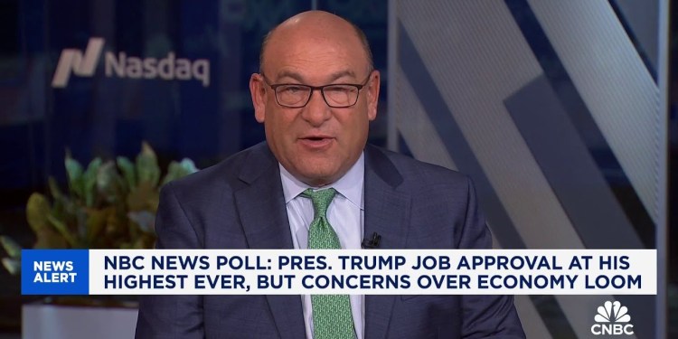 NBC News poll: President Trump job approval at his highest ever, but concerns over economy loom NBC News poll: President Trump job approval at his highest ever, but concerns over economy loom
