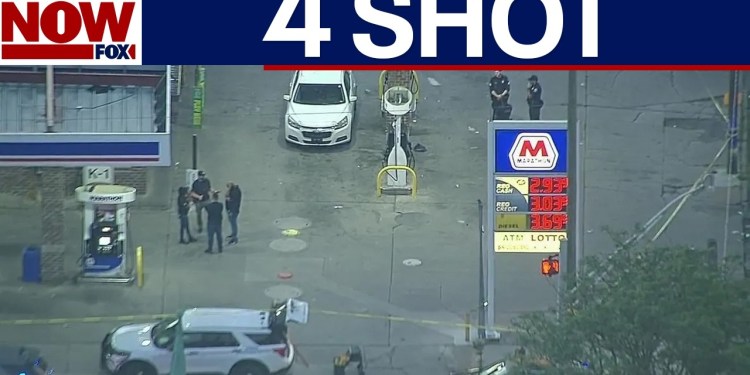Gas station shooting: Gunman opens fire inside store, 4 people struck Gas station shooting: Gunman opens fire inside store, 4 people struck
