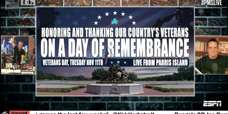 The Pat McAfee Show Live | Monday November 10th 2025 The Pat McAfee Show Live | Monday November 10th 2025