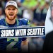 Sam Darnold Signs 3 Year, 0.5M Deal With The Seattle Seahawks | Pat McAfee Show Sam Darnold Signs 3 Year, 0.5M Deal With The Seattle Seahawks | Pat McAfee Show