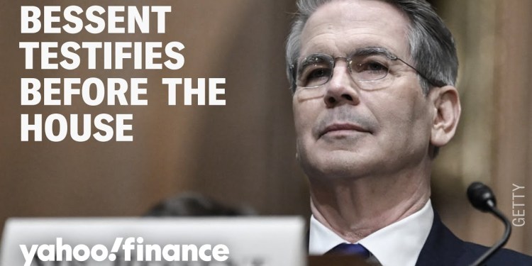 Treasury Secretary Bessent testifies before the House Appropriations Committee Treasury Secretary Bessent testifies before the House Appropriations Committee