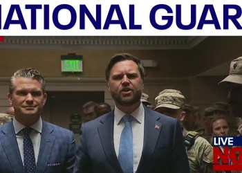 Vance & Hegseth visits National Guard troops Vance & Hegseth visits National Guard troops