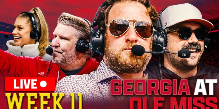 LIVE FROM OXFORD FOR GEORGIA VS. OLE MISS | Barstool College Football Show Week 11 LIVE FROM OXFORD FOR GEORGIA VS. OLE MISS | Barstool College Football Show Week 11