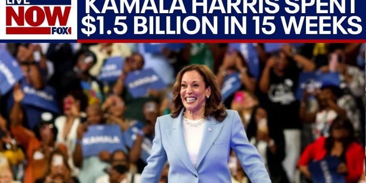 .5 BILLION and lost: Kamala Harris Campaign spent record levels as Donald Trump cruised to victory .5 BILLION and lost: Kamala Harris Campaign spent record levels as Donald Trump cruised to victory