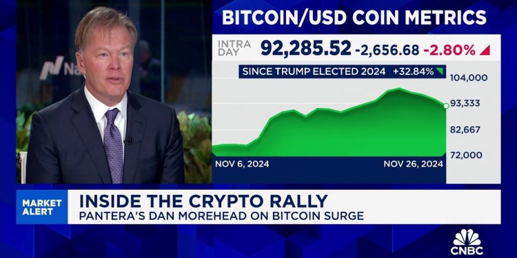 Bitcoin has reached escape velocity, says Pantera Capital’s Dan Morehead Bitcoin has reached escape velocity, says Pantera Capital’s Dan Morehead