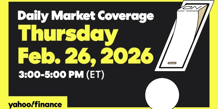 LIVE NOW: Stocks sink as Wall Street weighs Nvidia results » Daily Market Coverage Feb. 26, 2026 LIVE NOW: Stocks sink as Wall Street weighs Nvidia results » Daily Market Coverage Feb. 26, 2026